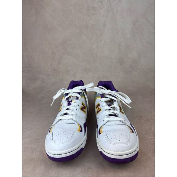 Vintage 1980s New Balance James Worthy Lakers Purple Basketball Shoes Size 8.5 B main image 9